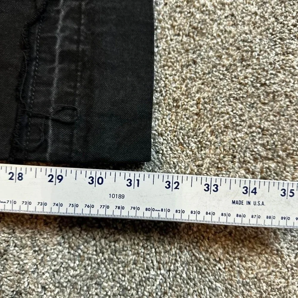 Rag & Bone Marina Wide-Leg Baggy Jeans‎ Angelique Black Size 28